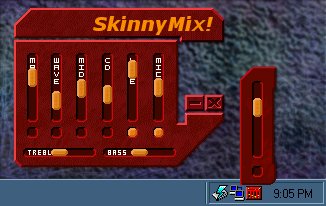 SkinnyMix! Mixer (Screen Capture)